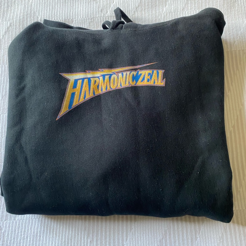 Harmonic Zeal Black Hoodie